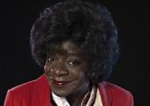 Stephen K Amos, dressed as his mother 