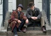 Robert Downey Jr and Jude Law as the new supercharged Holmes and Dr Watson