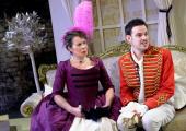 How to be silly in Sheridan's most famous play: Celia Imrie and Harry Hadden-Paton in The Rivals