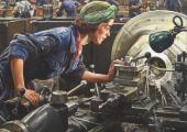 Laura Knight's 'Ruby Loftus Screwing a Breech-Ring': a famously captivating image of the Home Front'