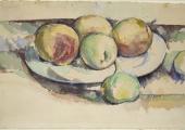 Cézanne, Still Life of Peaches and Figs