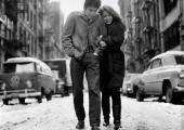 A legend in the making: Bob Dylan and Suze Rotolo in Greenwich Village, 1963