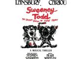 Playbill and LP cover design for the world premiere production of 'Sweeney Todd'