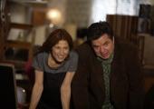 Catherine Keener and Oliver Platt talk (antique) shop