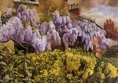 'Wisteria, Cookham,' 1942: 'Fecund, exuberant nature can barely be contained by anything manmade' 'Wisteria, Cookham,' 1942: 'Fecund, exuberant nature can barely be contained by anything manmade'