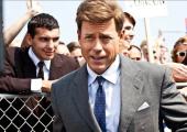 Greg Kinnear, looking the part as John F Kennedy in TV miniseries 'The Kennedys'
