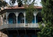 Old Tbilisi: Gudiashvili Square, the balcony of 'Lermontov's House' Old Tbilisi: Gudiashvili Square, the balcony of 'Lermontov's House'