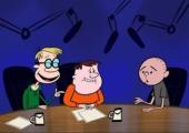 Round-table discussion: Stephen Merchant, Ricky Gervais and Karl Pilkington