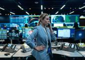 Beat the clock: Captain Walker (Rebecca Ferguson) keeps her cool