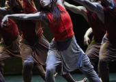Beautiful moves Jan Mikaela Villanueva as Mowgli, centre