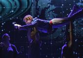 Tony Award winner Alex Sharp in the New York production of 'The Curious Incident of the Dog in the Night-Time'