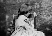 Alice Liddell by Lewis Carroll, 1858, detail