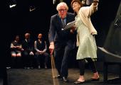 Michael Gambon and Eileen Atkins in 'All That Fall' at the Jermyn Street Theatre