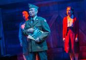 To boldly Trek: Masashi Fujimoto, Aynrand Ferrer and George Takei in 'Allegiance'