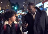 Assane Diop (Omar Sy) with his son Raoul (Etan Simon)