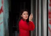 Krassimira Stoyanova, flaming red as an impassioned Tatyana