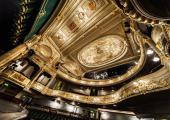 'A positive confectioner’s shop of ceramic tiles, coloured glass and swirling gilt': the interior of Frank Matcham's Buxton Opera House