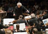 Simon Rattle and the Berlin Philharmonic last night