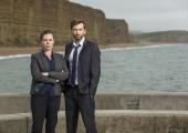 Beside the (bleak) seaside: DS Miller (Olivia Colman), DI Alec Hardy (David Tennant)
