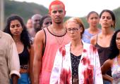 No intention of going down without a fight: Sonia Braga and co-stars in 'Bacurau'