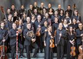 Only the string players were on tour, and they're a clever lot: the Basel Chamber Orchestra (in full compliment)