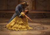 Dan Stevens as the Beast and Emma Watson as Belle