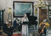 Mari Eriksmoen sings Beethoven folksong arrangements in Grieg's home at Troldhaugen with Ludvig Gudim, Leif Ove Andsnes and Amalie Stalheim