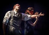 Seeing is believing: Ben Caplan as the writer Isaac Babel and Rebecca O'Mara as Yevgenia in 'Describe the Night'