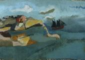 Ben Nicholson, c 1930 (Cornish Port), 1928