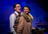 Telling porkies: Sam Kipling and Amelia Atherton in 'Betty Blue Eyes'