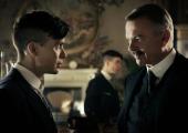 Hubris and nemesis? Tommy Shelby (Cillian Murphy, left) meets the ruthless Inspector Campbell (Sam Neill)