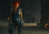 Gun for hire: Cate Blanchett appears as the ass-kicking lead in just about every scene of ‘Borderlands’