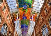 The Victoria Quarter in Leeds - a Brian Clarke classic