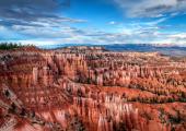 Bryce Canyon, inspiration for the climactic seventh movement of Messiaen's Des canyons aux étoiles...