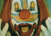 Still from 'Clown Torture', 1987, by Bruce Nauman