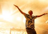 Fatboy Slim rocking the Park Stage