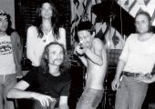 Can's Damo Suzuki (second from right) takes a pot shot at the devaluation of music