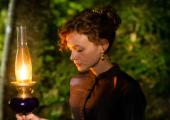 Carey Mulligan as Bathsheba Everdene: her farm has plenty of bushels but her light remains on show