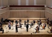 Glorious sunrise: Caroline Pether, Hannah Roberts and Manchester Camerata conducted by Pekka Kuusisto in the Stoller Hall, Manchester