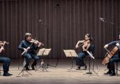 The Castalian Quartet, filmed in the Stoller Hall, Manchester
