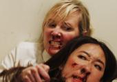 Ashley (Anne Heche) and Veronica (Sandra Oh) settle their differences