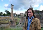 Vivid remains: archaeologist Neil Oliver in Rome
