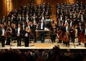 The City of London Choir with conductor Hilary Davan Wetton