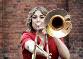 Lush darkness from bass trombonist Clare Farr