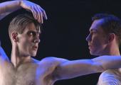 Special bond: Adam Cooper and Scott Ambler as Swan and Prince in Bourne's Swan Lake