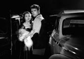 Star-crossed lovers: Anna (Yvonne de Carlo) and Steve (Burt Lancaster)