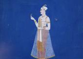 James Achilles Kirkpatrick in Mughal dress painted by his friend, court painter Tajali Ali Shah