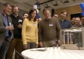 Size isn't everything: Kristen Wiig and Matt Damon in 'Downsizing'