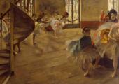 Degas's 'The Rehearsal', c 1874