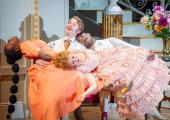 Star company: Ronkẹ Adékọluẹ́jọ́ (Gwendolen), Hugh Skinner (Jack), Eliza Scanlen (Cecily) and Ncuti Gatwa (Algernon) in The Importance of Being Earnest